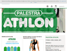 Tablet Screenshot of palestraathlon.it
